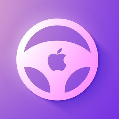 Apple car wheel icon feature purple