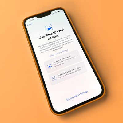 MAsk On Face ID iOS 15