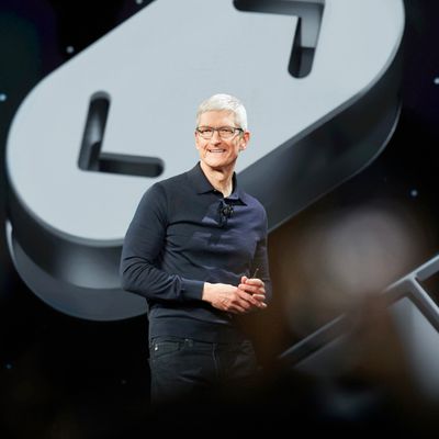Tim Cook WWDC Stage