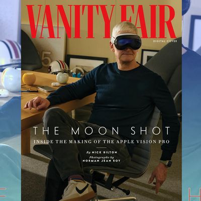 vanity fair vision pro tim cook