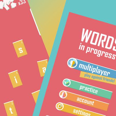 Words in Progress Feature