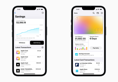 Apple Card Savings Account